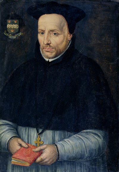 Cornelius Jansen (1585-1638) door Dutch School
